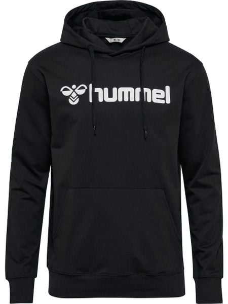 Bluza z kapturem Hummel Go 2.0 Logo. Niebieskie bluzy Hummel, xs, bez wzorów, z bawełny, klasyczne, bez ramiączek, z kapturem. Za 142.50 zł.