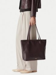 Lasocki Torebka CEO-LSK-L-003-10 Fioletowy. Fioletowe shopper bag Lasocki, bez wzorów, ze skóry, bez dodatków. Za 179.99 zł.