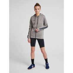 Bluza do piłki nożnej damska Hummel zip hml AUTHENTIC Poly. Szare bluzy Hummel, xl, bez wzorów, sportowe, bez ramiączek, z kapturem. W wyprzedaży za 172.00 zł.