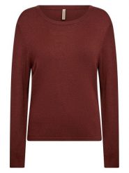 Soyaconcept Sweter "Dollie" w kolorze ceglanym rozmiar: L. Brązowe swetry Soyaconcept, l, bez wzorów, bez ramiączek. Za 184.95 zł.
