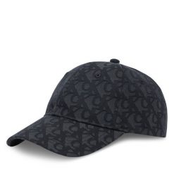 Czapka z daszkiem Calvin Klein. Czarne czapki z daszkiem Calvin Klein, bez wzorów. Za 139.99 zł.