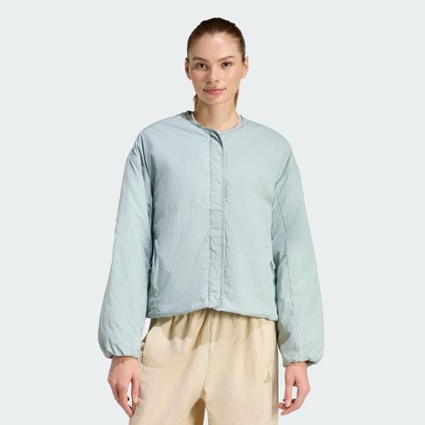 Kurtka All Szn Liner Jacket. Zielone kurtki adidas, bez wzorów, bez kaptura. Za 439.00 zł.