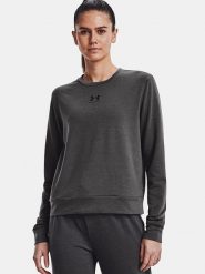 Under Armour Bluza w kolorze antracytowym rozmiar: XS. Czarne bluzy Under Armour, xs, bez wzorów, z materiału, bez ramiączek, bez kaptura. Za 128.25 zł.