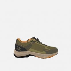 Buty trekkingowe Garmont 9.81 HI-Ride. Zielone buty trekkingowe Garmont, bez wzorów, bez zapięcia, rowerowe. W wyprzedaży za 390.50 zł.