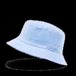 Bucket Hat WINGS UNLEASH bawełniany kapelusz PASTEL BLUE. Niebieskie kapelusze Wings, na lato, bez wzorów, z bawełny, eleganckie. Za 49.90 zł.