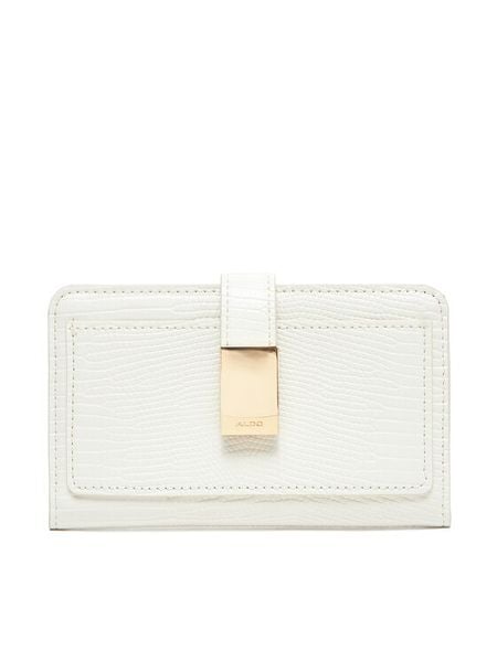 Aldo Portfel Sandgate 13989488 Biały. Białe portfele Aldo, bez wzorów, ze skóry. Za 79.99 zł.