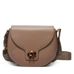 Torebka Furla. Szare listonoszki Furla, bez wzorów, bez dodatków. Za 1,949.00 zł.