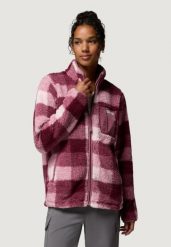 Bluza Kobieta COLUMBIA West Bend Print Full Zip II. Czerwone bluzy bez kaptura Columbia, xs, bez wzorów, z materiału, bez kaptura. Za 387.25 zł.