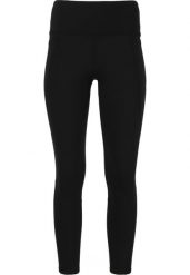 Damskie legginsy Athlecia Aliya. Czarne legginsy Athlecia, bez wzorów, z materiału, eleganckie, długie. Za 240.30 zł.