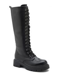 Sixth Sens Kozaki w kolorze czarnym rozmiar: 37. Czarne kozaki Sixth Sens, na zimę, bez wzorów, bez obcasa, bez zapięcia. Za 183.59 zł.