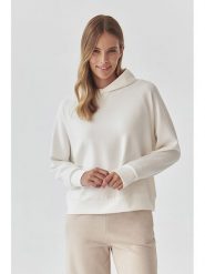 TATUUM Bluza w kolorze białym rozmiar: XL. Białe bluzy Tatuum, xl, bez wzorów, bez ramiączek, z kapturem. Za 152.45 zł.