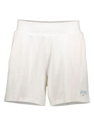 Reebok Szorty dresowe "Varsity" w kolorze białym rozmiar: M. Białe szorty Reebok, bez wzorów, z bawełny. Za 66.00 zł.