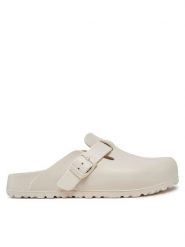 Birkenstock Klapki Boston Eva 1027382 Écru. Klapki Birkenstock, bez wzorów, z tworzywa sztucznego, bez obcasa, bez zapięcia. Za 299.99 zł.