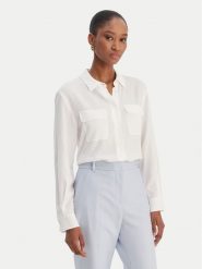 Marella Koszula Febe 2613111051 Biały Regular Fit. Białe koszule Marella, bez wzorów, z acetatu, bez kołnierzyka, bez ramiączek. Za 749.99 zł.