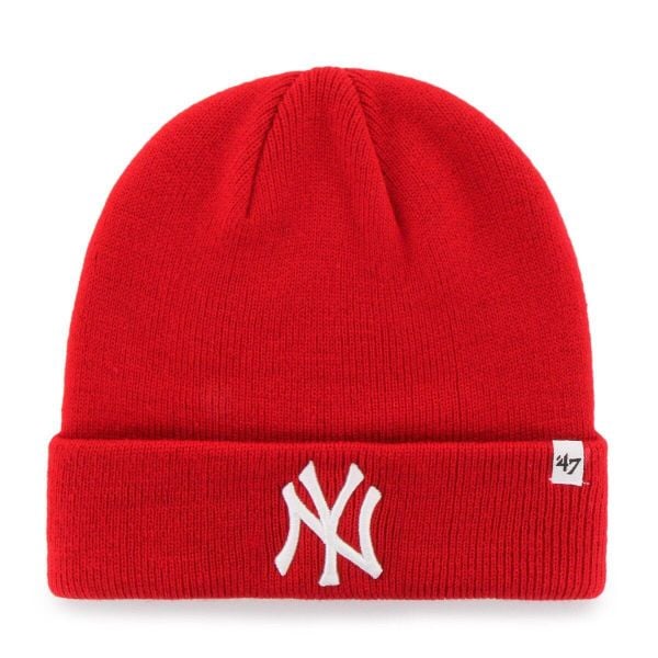 Brand `47 czapka zimowa New York Yankees B-RKN17ACE-RDA czerwony OSFM. Czerwone czapki zimowe 47 Brand, bez wzorów, sportowe. Za 156.00 zł.