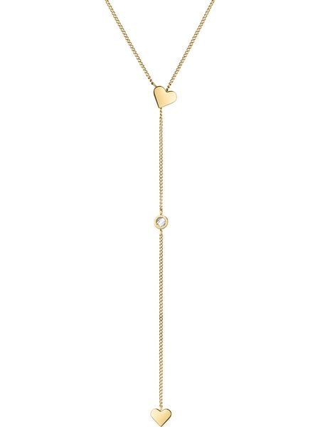 Tamaris Naszyjnik z elementem ozdobnym - dł. 71 cm rozmiar: onesize. Naszyjniki Tamaris, z materiału, z cyrkonią, ze stali. Za 109.78 zł.