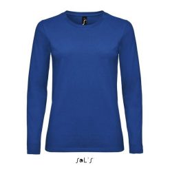 Koszulka damska Sol's Imperial Lsl. Niebieskie t-shirty sportowe SOL'S, s, bez wzorów, bez ramiączek. Za 56.00 zł.