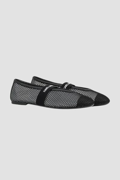 KARL LAGERFELD Czarne damskie baleriny KARO, Rozmiar 37. Czarne baleriny KARL LAGERFELD, bez wzorów, bez obcasa, bez zapięcia. W wyprzedaży za 478.99 zł.