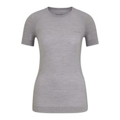 Koszulka damska Falke Wool-Tech Light. Szare t-shirty sportowe Falke, bez wzorów, bez ramiączek. Za 390.00 zł.