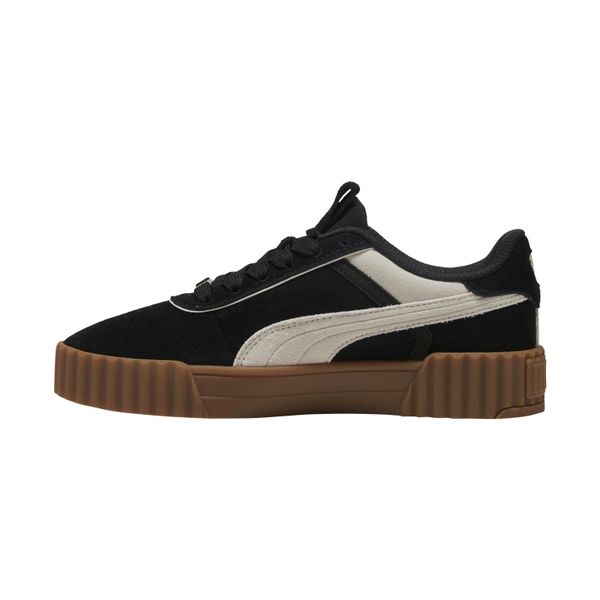Buty damskie Puma. Czarne buty treningowe Puma, bez wzorów, z gumy, bez zapięcia, tenisowe. Za 219.00 zł.
