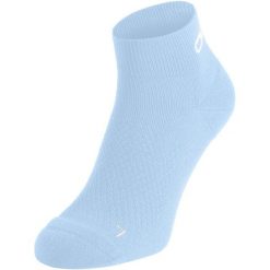 Skarpetki UNI ODLO Socks short ESSENTIAL. Niebieskie skarpetki ODLO, bez wzorów, z elastanu. Za 49.99 zł.