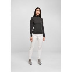 Damski sweter z długim rękawem z golfem Urban Classics Modal. Czarne swetry Urban Classics, na zimę, bez wzorów, eleganckie, bez ramiączek. Za 142.00 zł.