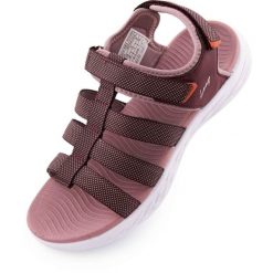 LOAP Nubia PRP Sandały Damskie – Lekka Podeszwa Phylon. Czerwone sandały GLOMEX, bez wzorów, sportowe, bez obcasa, bez zapięcia. Za 195.99 zł.