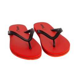 Klapki Softee Coconut czerwono-czarne. Czarne klapki Softee, bez wzorów, z gumy, bez obcasa, bez zapięcia. Za 133.99 zł.