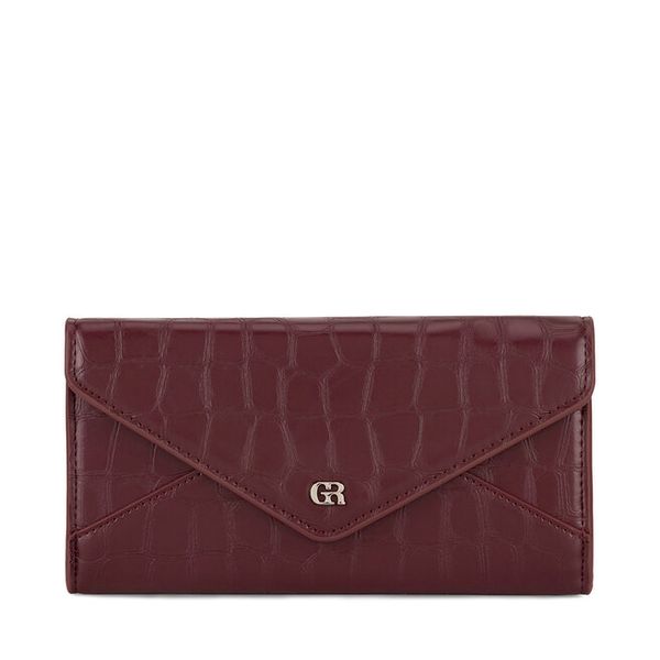 Portfel GINO ROSSI. Czerwone portfele Gino Rossi, bez wzorów. Za 99.99 zł.