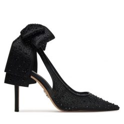 Szpilki Steve Madden. Czarne szpilki Steve Madden, bez wzorów, bez obcasa, na szpilce, bez zapięcia. Za 689.99 zł.