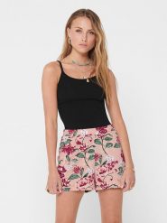 ONLY Top w kolorze czarnym rozmiar: XL. Czarne topy ONLY, xl, bez wzorów, bez kołnierzyka, bez ramiączek. Za 33.21 zł.