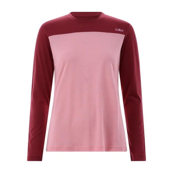 Sweter damski CMP Kildar. Czerwone swetry CMP, xl, bez wzorów, z materiału, bez ramiączek. Za 253.00 zł.