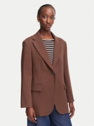 Weekend Max Mara Marynarka Asta 2625046031 Brązowy Regular Fit. Brązowe marynarki i żakiety Weekend Max Mara, bez wzorów, z wełny, bez ramiączek. Za 1,834.00 zł.