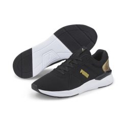 Buty damskie Puma Rose Raw Metallics 383849 02. Brązowe buty do biegania Puma, bez wzorów, z materiału, bez zapięcia, do biegania. Za 216.00 zł.