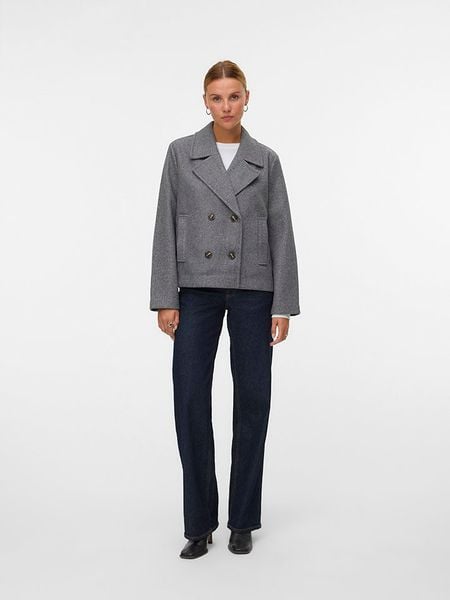 Vero Moda Kurtka przejściowa w kolorze szarym rozmiar: M. Szare kurtki Vero Moda, m, bez wzorów, bez kaptura. Za 179.22 zł.