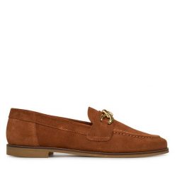 Mokasyny Filipe. Brązowe mokasyny Filipe, bez wzorów. Za 309.99 zł.