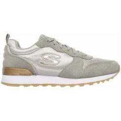 Buty sportowe Sneakersy damskie, OG 85 - Gold'n Gurl. Brązowe buty sportowe lifestyle Skechers, bez wzorów, z materiału, bez zapięcia, trekkingowe, skechers sport. Za 279.99 zł.