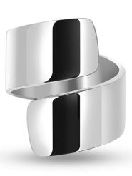 Eclat d'Argent Srebrny pierścionek rozmiar: 54. Szare pierścionki Eclat d'Argent, srebrne. Za 108.99 zł.