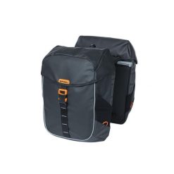 Rower – podwójna torba „Miles MIK 2.0”. Czarne torby sportowe BASIL, bez wzorów. Za 599.00 zł.