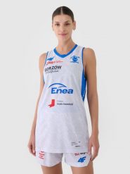 4F Koszulka meczowa replika domowa z sezonu 2024/25 damska 4F x Enea AZS Gorzów Wielkopolski - multikolor L. T-shirty sportowe 4f, l, bez wzorów, z dzianiny, bez ramiączek, na fitness i siłownię. Za 199.99 zł.