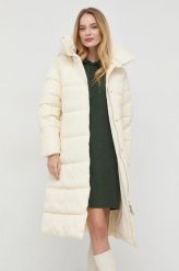 Trussardi kurtka damska kolor beżowy zimowa. Brązowe kurtki TRUSSARDI, na zimę, l, bez wzorów, z włókna, bez kaptura. W wyprzedaży za 1,269.90 zł.