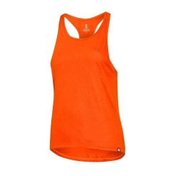 Koszulka do wspinaczki damska Ocun FIONNA TOP LD. Brązowe topy Ocun, s, bez wzorów, sportowe, bez kołnierzyka, bez ramiączek. Za 96.99 zł.