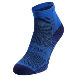 Skarpetki UNI ODLO Socks quarter PERFORMANCE RUN. Niebieskie skarpetki ODLO, bez wzorów. Za 69.99 zł.