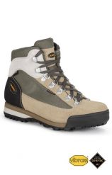 Buty trekkingowe damskie AKU Ultra Light Original GTX. Brązowe trekkingi Aku, bez wzorów, z gore-texu, za kostkę, bez zapięcia, trekkingowe, gore-tex. Za 829.00 zł.