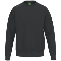 Bluza Erima Ts Czarna. Czarne bluzy bez kaptura Erima, na zimę, bez wzorów, z bawełny, bez kaptura. Za 295.99 zł.