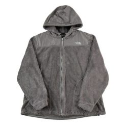 Second life - Kurtka polarowa TNF Beige Denali dla kobiet - Jak nowy. Brązowe kurtki The North Face, bez wzorów, z polaru, sportowe, bez kaptura. Za 169.16 zł.