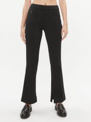 Weekend Max Mara Spodnie materiałowe Goya 2357860433 Czarny Straight Fit. Czarne spodnie materiałowe Weekend Max Mara, bez wzorów, z materiału. Za 879.99 zł.