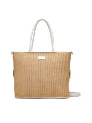 TWINSET Torebka 251TB7382 Beżowy. Brązowe torebki klasyczne Twinset, bez wzorów, ze skóry, bez dodatków. Za 549.99 zł.