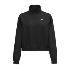 Damska kurtka zapinana na zamek Under Armour Rival. Białe kurtki Under Armour, xl, bez wzorów, z materiału, z kapturem. Za 307.60 zł.