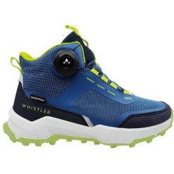 Buty trekkingowe Whistler Gango Q-lock WP. Niebieskie buty trekkingowe WHISTLER, bez wzorów, bez zapięcia, trekkingowe. Za 315.50 zł.